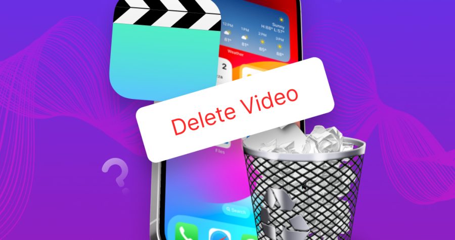 Delete Large Videos on iPhone